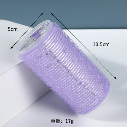 Large Self-Adhesive Hair Rollers Hairdressing Home Use DIY Magic Styling Roller Roll Curler Hair Women Beauty Tools 미용실파마