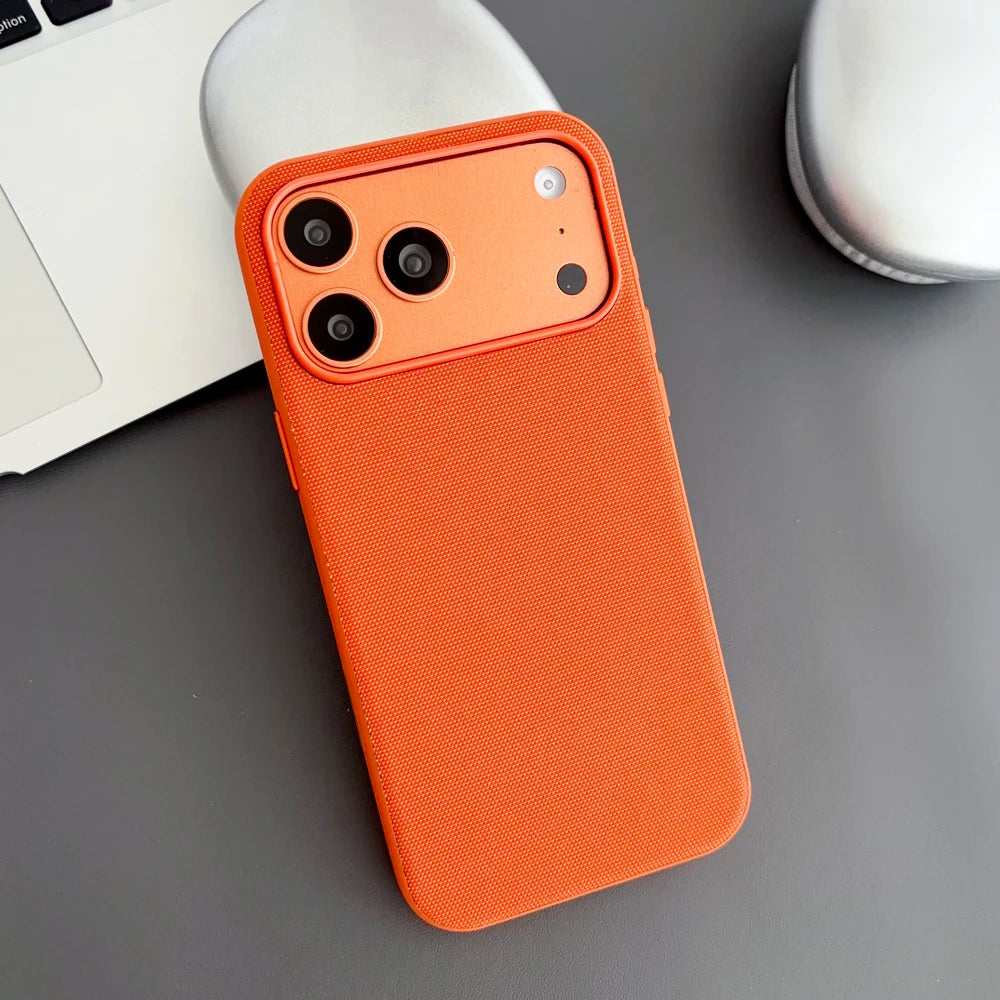 Magnetic Tech Woven Case For iPhone 17 Air 16 15 14 13 Pro Max TechWoven For Magsafe Wireless Charging Shockproof Cover