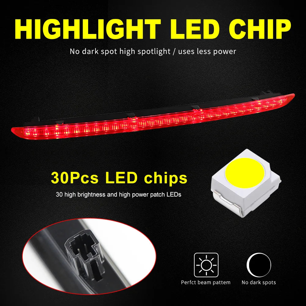 4F9945097 For Audi A6 4F AVANT RS6 S6 C6 2004-2011 Car Rear Tail Light High Mount LED Third Assembly Brake Rear Assembly