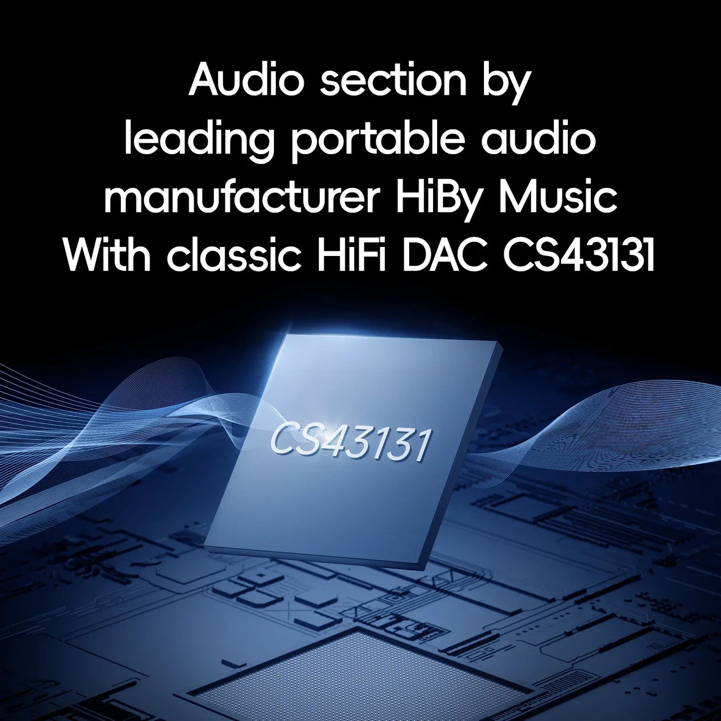HiBy Digital M300 Android 13 Music Player MP3 HiFi Audio Bluetooth WiFi DSD256 FM Radio Dual Mic Built-in Speaker IPS 29hr 128GB