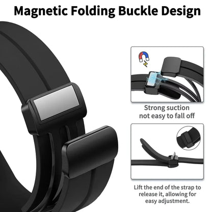 20 22mm Watch Band For Samsung Galaxy watch 6/4/5 pro/gear s3/active 2/classic Sport Magnetic Strap for Huawei GT 2 2e 3 Band