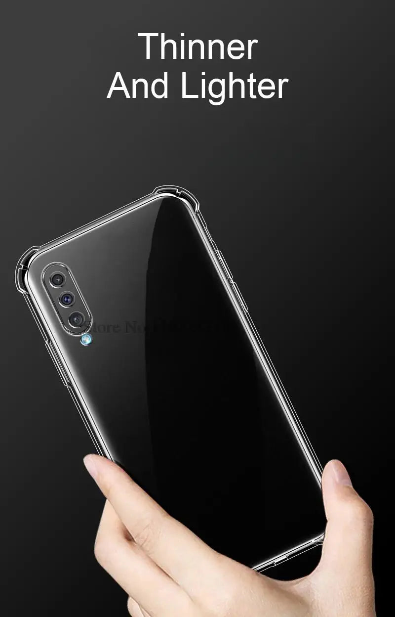 A50 A30S Case For Samsung Galaxy A50 Case Silicone Clear Transparent Case For Samsung A30s Phone Case A 50 30s A505F A307F Cover
