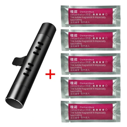 5/15pcs Car Air Freshener Smell In The Car Styling Air Vent Perfume Parfum Flavoring For Auto Interior Accessorie Air Freshener
