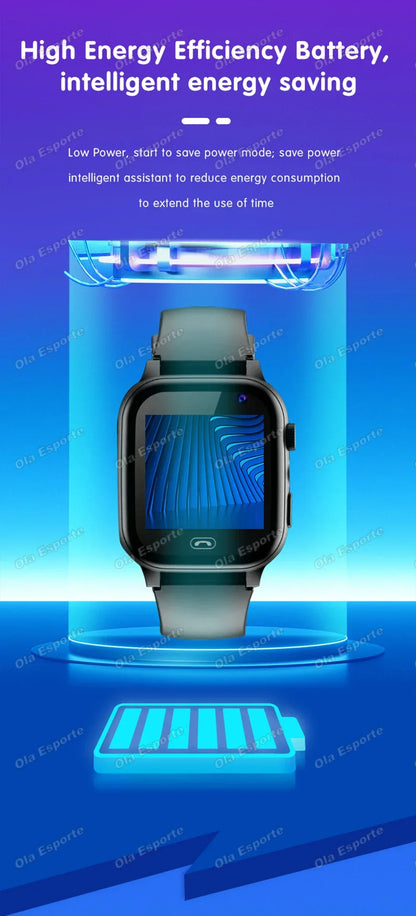 Kids Smart Watch 4G Sim Card 2G Internet SOS LBS Location Call Child SmartWatch Camera Waterproof Watch Phone For Boys Girls