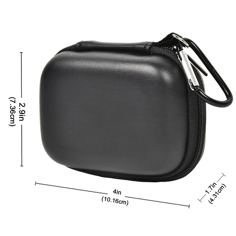 Carrying Case Compatible with Crucial X10/ X9 Pro 4TB/ 2TB/ 1TB Portable SSD, External Solid State Drive Hard Storage Holder Bag