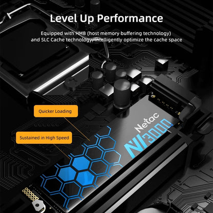 Netac NV3000 SSD M2 NVMe 3500MB/s PCIe 3.0 HD 250GB 500GB 1TB 2TB M.2 Hard Disk Internal Solid State Drive for Desktop Laptop