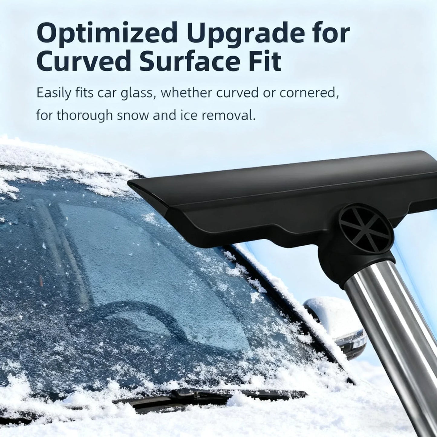 New Car Ice Scraper Snow Car Snow Shovel Winter Windshield Defrosting Ice Scraper Tool Glass Snow Removal Tools Auto Accessories