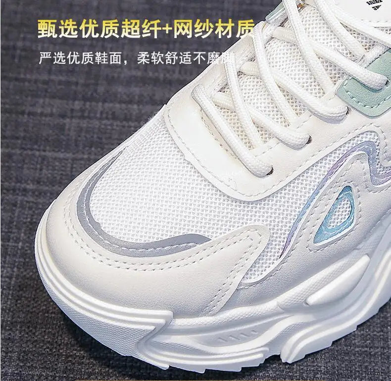 Spring/Autumn Women Running Shoes Breathable Casual Shoes Outdoor Light Weight Sports Shoes Casual Walking Sneakers