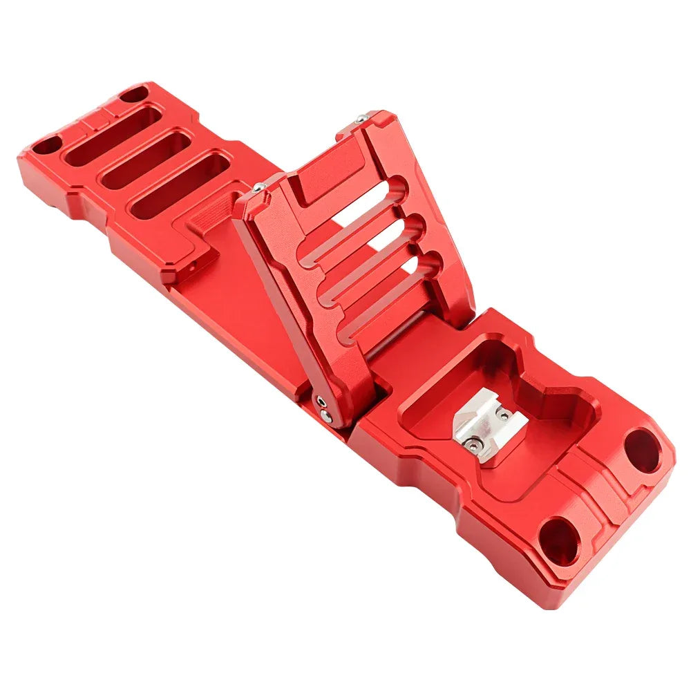 Folding Offroad Foot Step Door Hinge Peg Pedal for Jeep Wrangler JK JKU JL JLU Gladiator JT 2007-2025 Aluminum Alloy