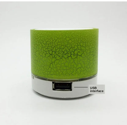 Bluetooth Mini Speaker Wireless Speaker Colorful LED TF Card USB Subwoofer Portable MP3 Music Sound Column For PC Phone
