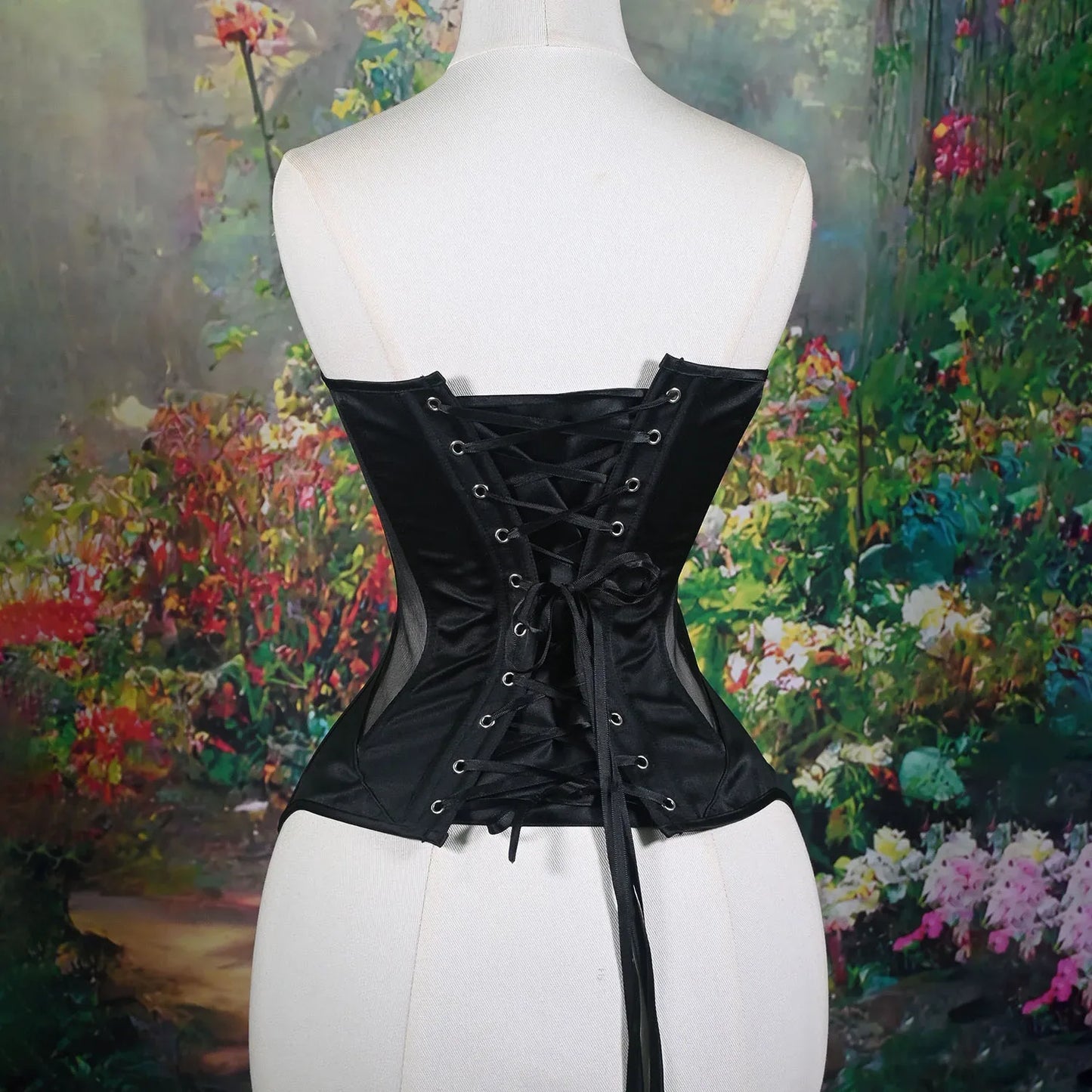 Sexy Thin Body Shaper Underwear Corset Waist Trainer Lingerie Lace Corsets Perspective Mesh Shapewear Women Fashion Clothes Faja
