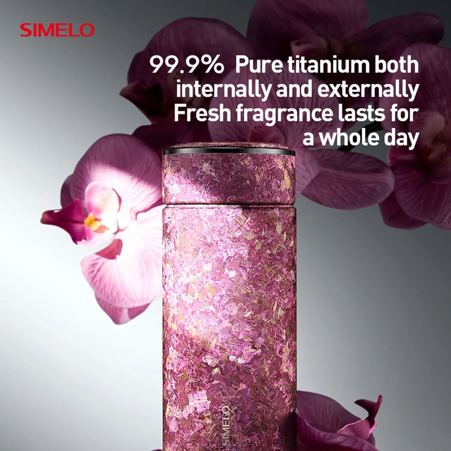 SIMELO Pure Titanium Insulated Cup Large Capacity Portable Water Bottle Business Gift Box Accompanying Mug for Travel Outdoor