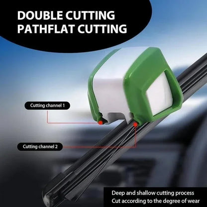 Car windshield wiper repair tools, wiper blade cutter, wiper strip renovation device, wiper rubber trimmer, universal auto parts