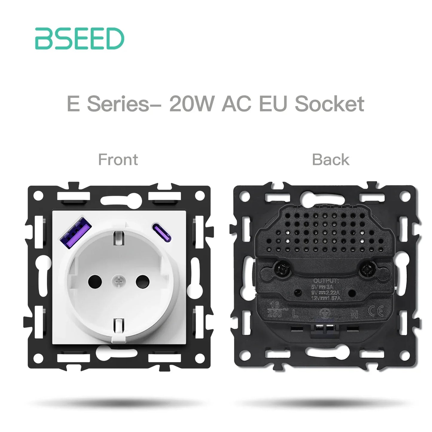 BSEED Zigbee Thermostat Modules Room Temperature Controller of Water/Electric Floor Heating Gas Boiler Tuya APP Work with Alex