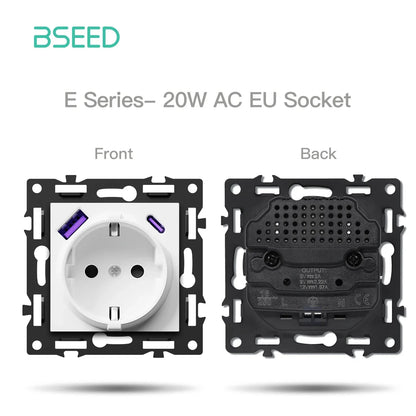 BSEED Zigbee Thermostat Modules Room Temperature Controller of Water/Electric Floor Heating Gas Boiler Tuya APP Work with Alex
