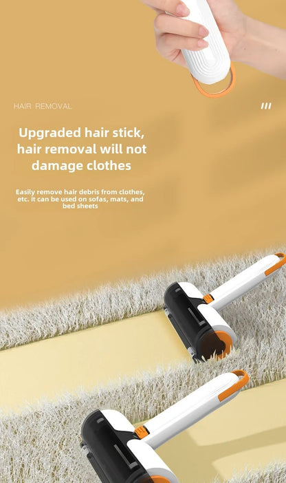 Multifunctional Pet Curler Portable Washable Hair Removal Brush Efficient Household Dog and Cat Roller Hair Stick Tool