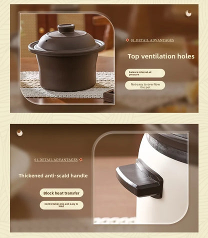 Electric slow cooker for baby food, ceramic household fully automatic stew pot, soup pot, electric slow cooker, porridge cooker