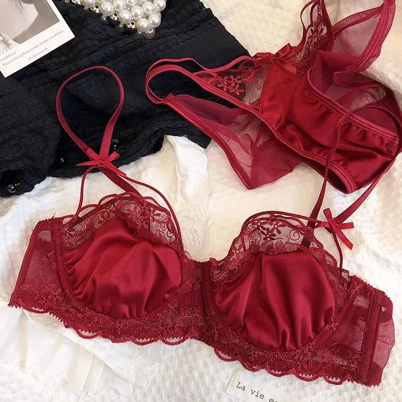 Women Sexy Bodies Lingerie Set Lace Sexy Uniforms Romantic See Through Valentine's Day Bed Vacation Summer Spring Home Outfits