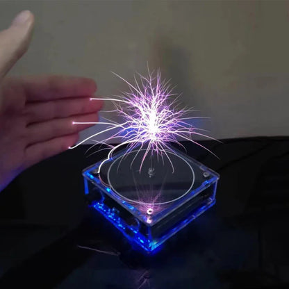 Music for TESLA Coil Speaker Wireless Transmission Touchable Artificial Spark Palm for TESLA Coil Science Teaching Experimental