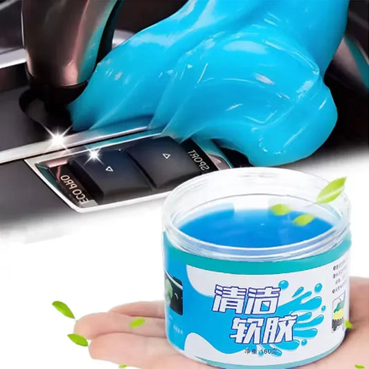 Super Dust Clean Clay Dust Keyboard Cleaner Slime Toys Cleaning Gel Car Gel Mud Putty Kit for Laptop Cleanser Glue Cars Part