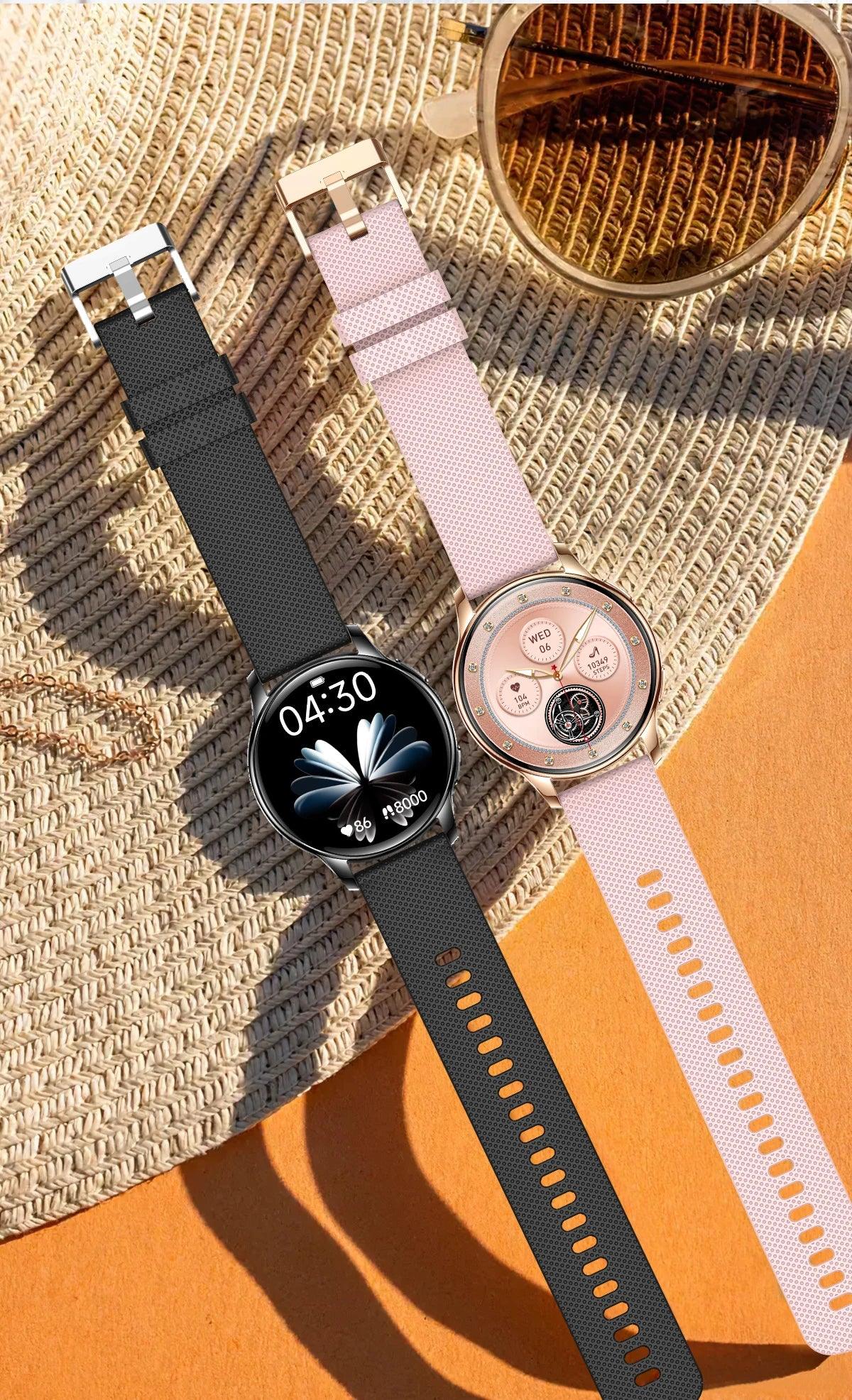 New Original Ultra Thin Women SmartWatch 1.32"AMOLED Display HD 466*466 Always Show Time Call Reminder for Women Smartwatch gift