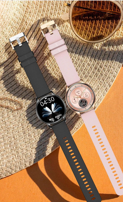 New Original Ultra Thin Women SmartWatch 1.32"AMOLED Display HD 466*466 Always Show Time Call Reminder for Women Smartwatch gift