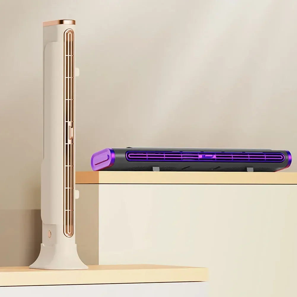 USB DesktopTower Fan Fan Quiet Air Condition Fan Vertical and Horizontal for Bedroom Home Office Room