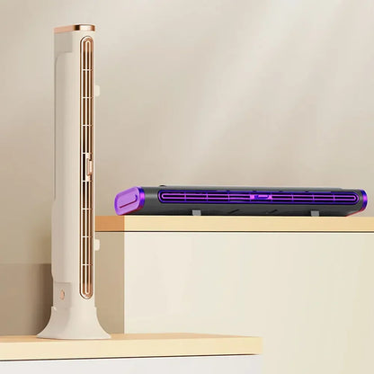 USB DesktopTower Fan Fan Quiet Air Condition Fan Vertical and Horizontal for Bedroom Home Office Room