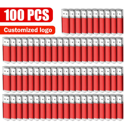 100pcs/lot factory price usb 2.0 flash drive 512MB 4GB 16GB usb metal pendrive 4GB 64GB usb memory stick Free Custom logo gifts