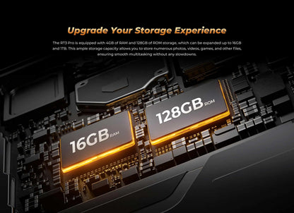 Oukitel RT3 PRO 5150mAh Battery 8"HD Display 13.9mm Ultra-Slim Profile IP68 &IP69K & MIL-STD-810H
