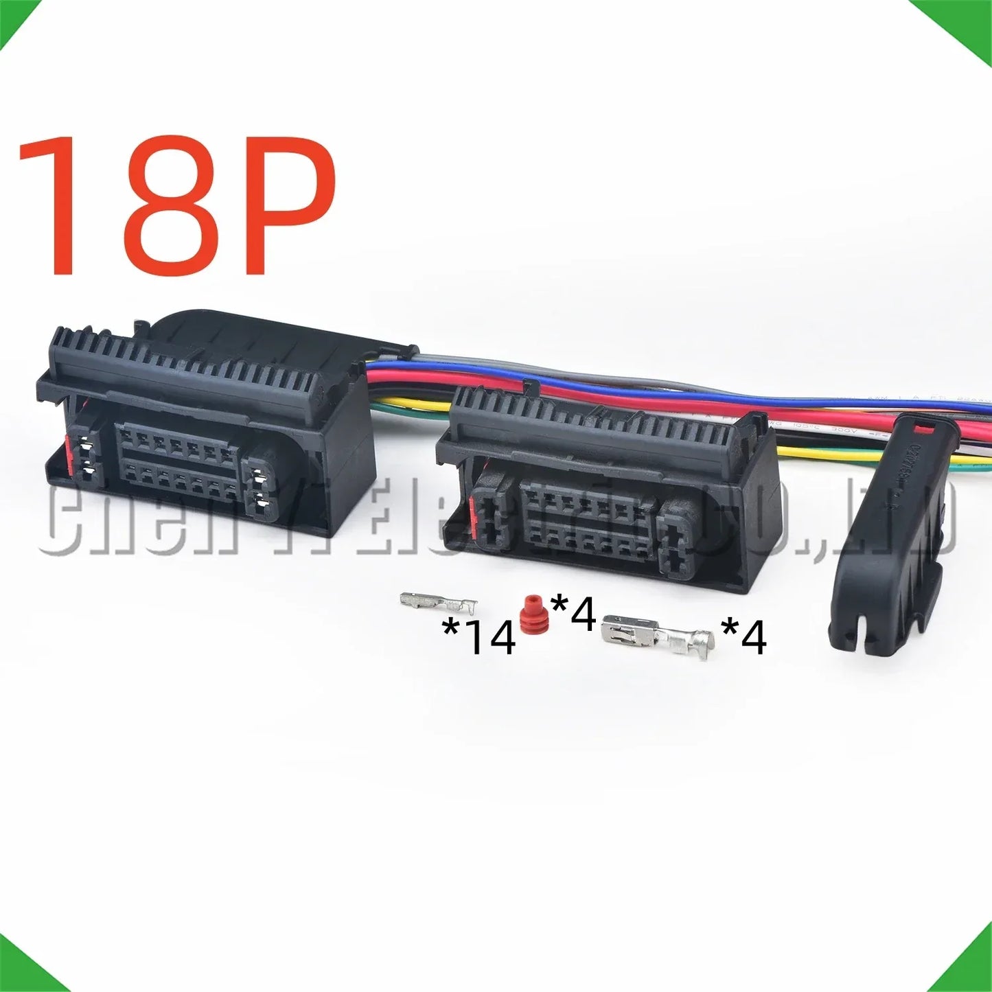 18 Pin Motorcycle Connectors ABS pump Wire harness Plug 1-2112757-1 For Harley bn600