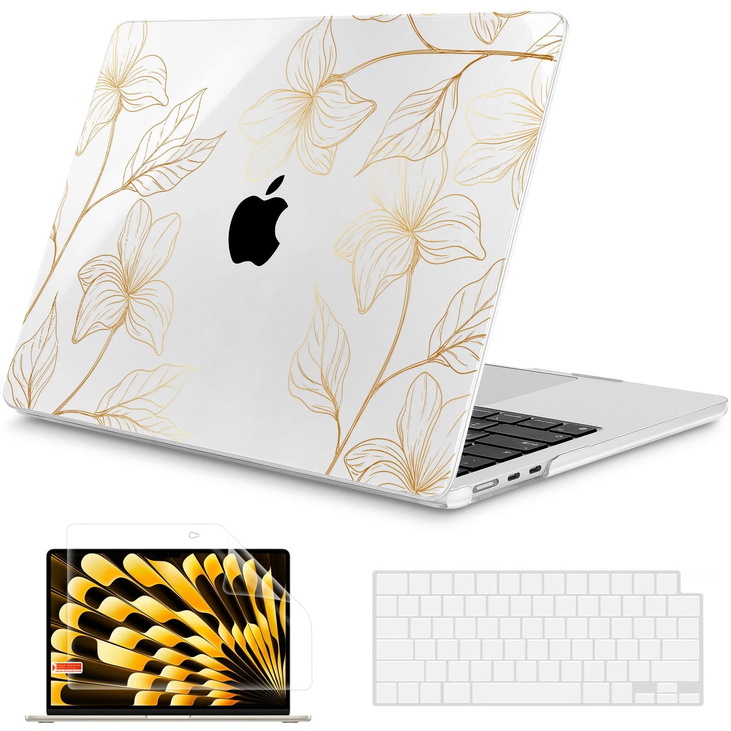 Laptop Case for Macbook Air 13 A2337 2020 M1 Chip Pro 13 A1278 2022 M2 Air 13.6 M2 for Macbook Pro 14 case M4 2023 M3 Pro 16