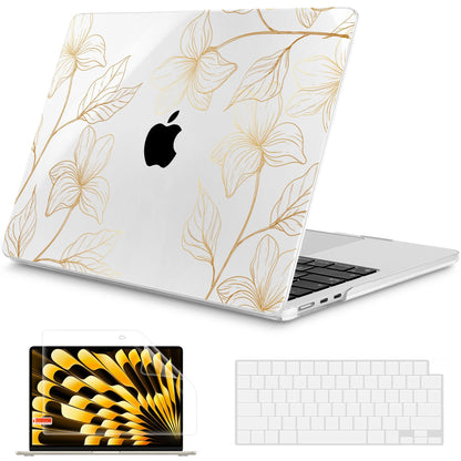 Laptop Case for Macbook Air 13 A2337 2020 M1 Chip Pro 13 A1278 2022 M2 Air 13.6 M2 for Macbook Pro 14 case M4 2023 M3 Pro 16