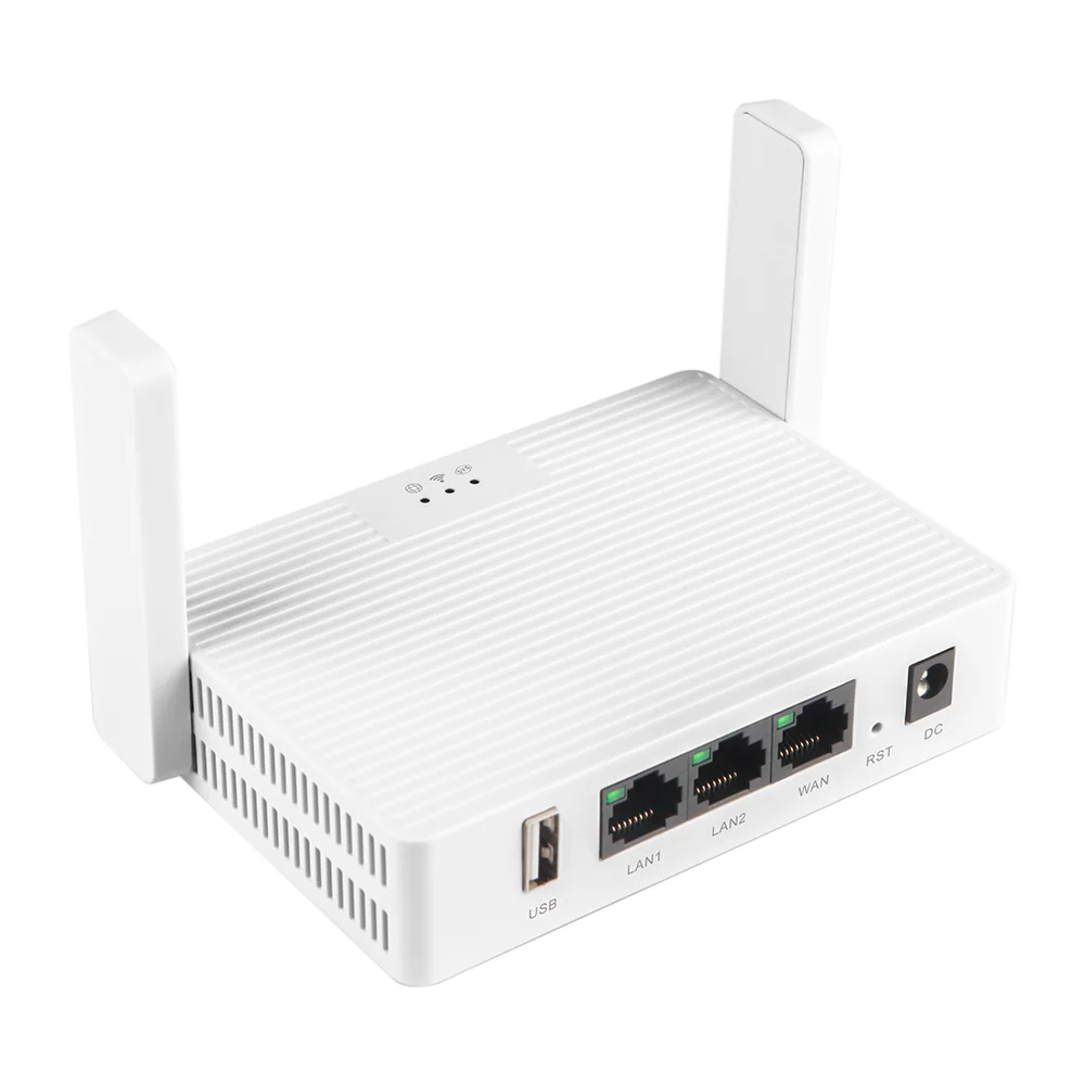 WiFi Repeater Dual Band 1200Mbps Router Dual Band 2.4G 5G Wireless Range Extender 4 Antennas Wifi Amplifier for Home Office