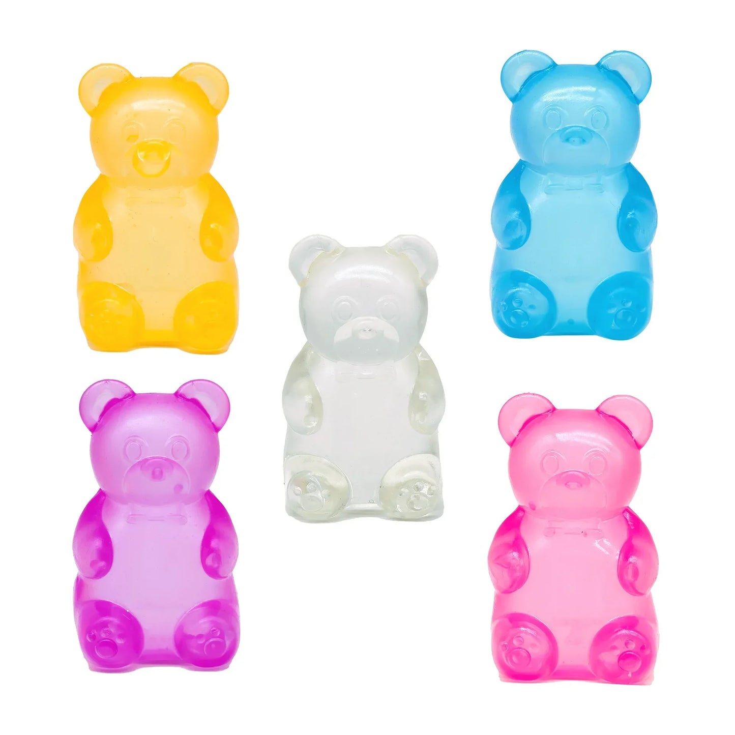 Creative popsicle shape decompression toy color gradual change extrusion decompression slow rebound practical mini toy