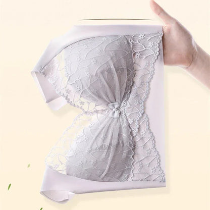 Beautiful Back Bra For Women, Fixed Cup, Adjustable, Seamless Push-up, Secondary Breasts, Anti-sagging, Lace Vest Bra