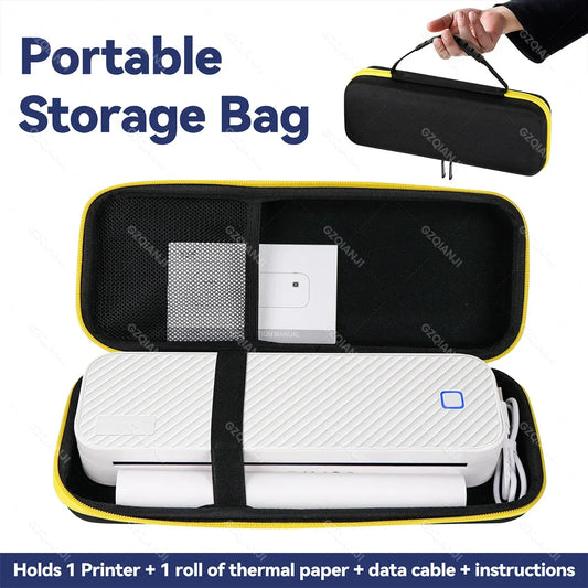 Wireless Mini A4 Thermal Printer Inkless Portable Bluetooth Mobile Phone Photo Document Printer For Office/Work/Home Use