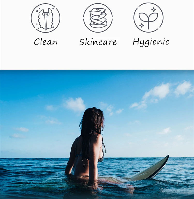 Colorlamb Whale Shape Women Razor with 5 Layer Skincare Soap Blades for Shaving Body Hair Removal Tool Safe Cleaning Shaver