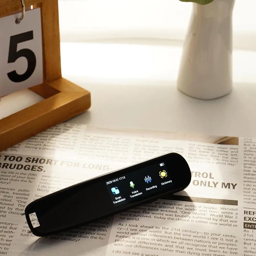 Portable Mini Scanning Reading Pen Translator 112 Language WiFi Mobile Smart Scanner Vioce Translator Dictionary Business