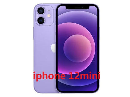 Original iPhone 12 Mini 5G Mobile phone 4GB&64/128/256GB IOS A14  5.4'' Dual 12MP APPLE used Cellphone iphone12mini Face ID NFC