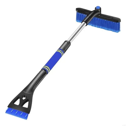 2025 New Three Function Auto Ice Scraper Removal Tool Detachable Design 34 Inch Extendable Rod Foam Cushion Grip For Windshield