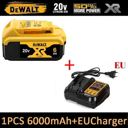 100%Original DEWALT battery 35 20V 5/6Ah rechargeable lithium-ion battery，DCB205 DCB201 DCB203 Power Tool battery. DEWALT