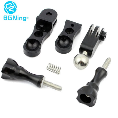 Universal Aluminum Arm Adapter Mount Bracket Connector W/ Knob 1/4'' Inch Screw for GoPro for OSMO Action YI Sports DSLR Cameras