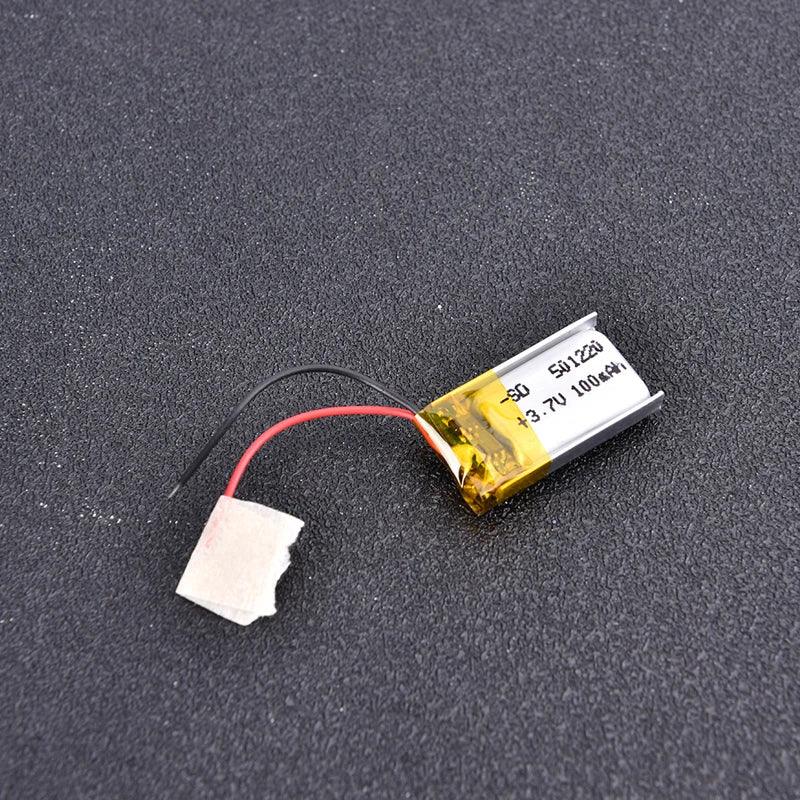 1Pc New 3.7V 100mAh LiPo 1S Polymer Rechargeable Battery Anki Overdrive Headset
