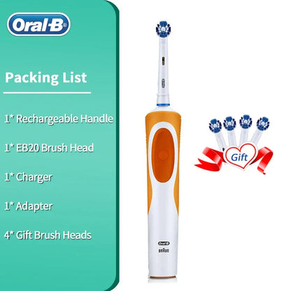 Oral B Electric Toothbrush Vitality Model Tooth Brush D12 Rotation Clean Teeth Rechargeable Brush Removel Plaque White Teeth