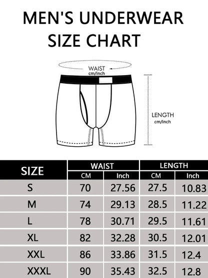 8Pcs Men's Boxer Briefs S-XXXL Soft Polyester Underwear Elastic Waistband Quick-Dry Breathable Lightweight Men Boxer Shorts