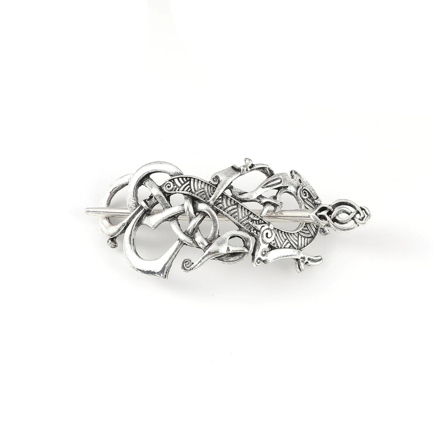 Viking Retro Dragon Hairpin Celtic Knot Hairpin Scandinavian Norwegian Style Hair Accessories Party Accessories Valentine's Day Mother's Day Birthday Gift