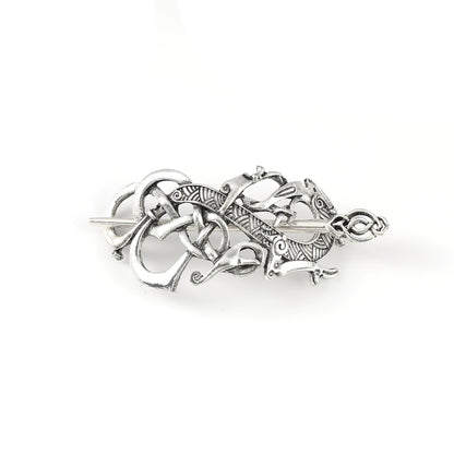 Viking Retro Dragon Hairpin Celtic Knot Hairpin Scandinavian Norwegian Style Hair Accessories Party Accessories Valentine's Day Mother's Day Birthday Gift