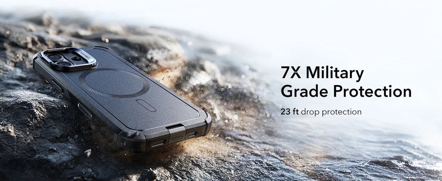 ESR for 17 Pro Max Case With Camera Control Button Military-Grade Protective Magnetic Phone Case For iPhone 16&17&17 Air&16 Pro