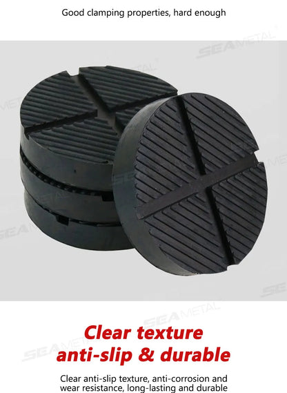 SEAMETAL 3 Sizes Universal Rubber Jack Pad Support Pinch Weld Slotted Floor Frame Rail Adapter Car Removal Repair Tool